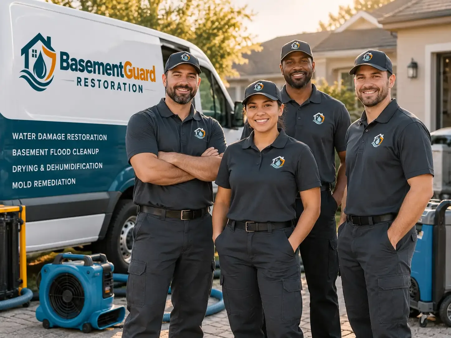 Basement Water Damage Restoration company in Rumely, MI